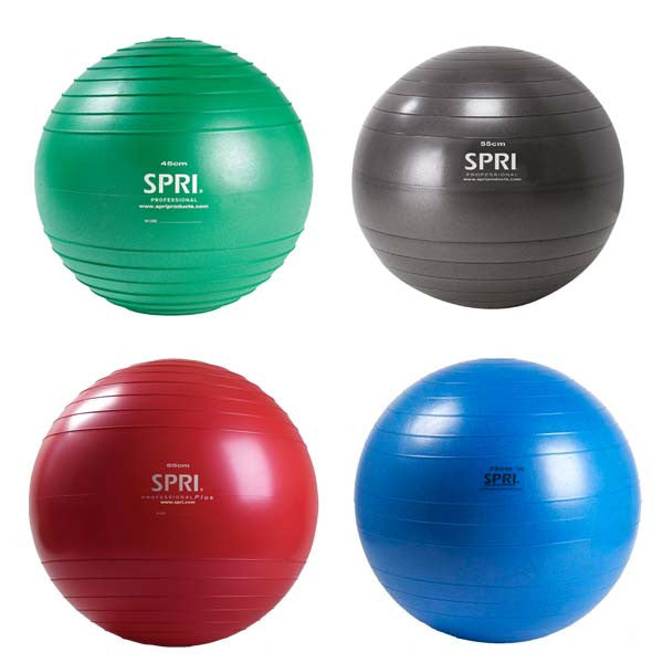 Spri 55cm best sale exercise ball