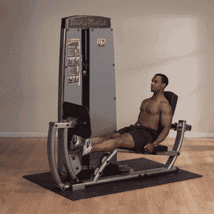 Body-Solid Pro Dual Leg & Calf Press Machine (w/ Weight Stack)