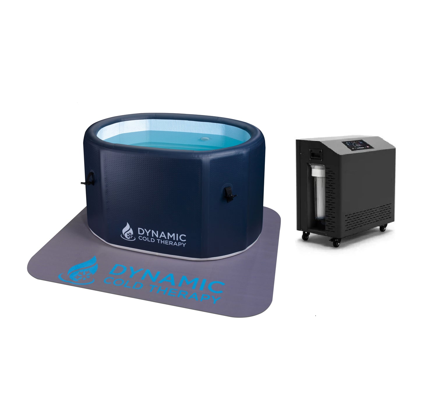 Dynamic Cold Therapy 1 Person Oval Inflatable Cold Plunge