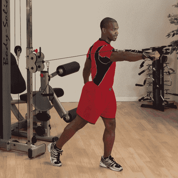 Body-Solid Pro Dual Cable Column Machine (w/ Weight Stack)