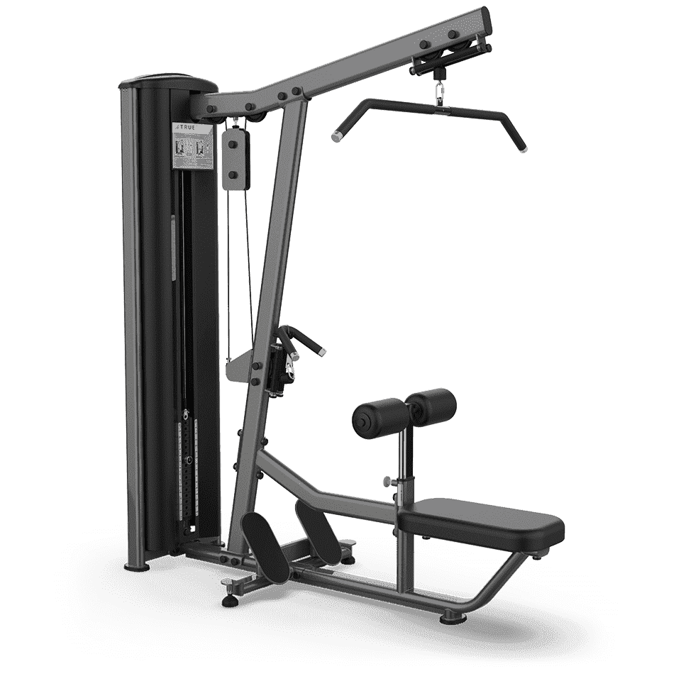 True Fitness FS-53 Lat Pulldown Seated Row Machine