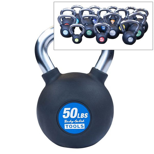 Body Solid Premium Kettlebells Chrome