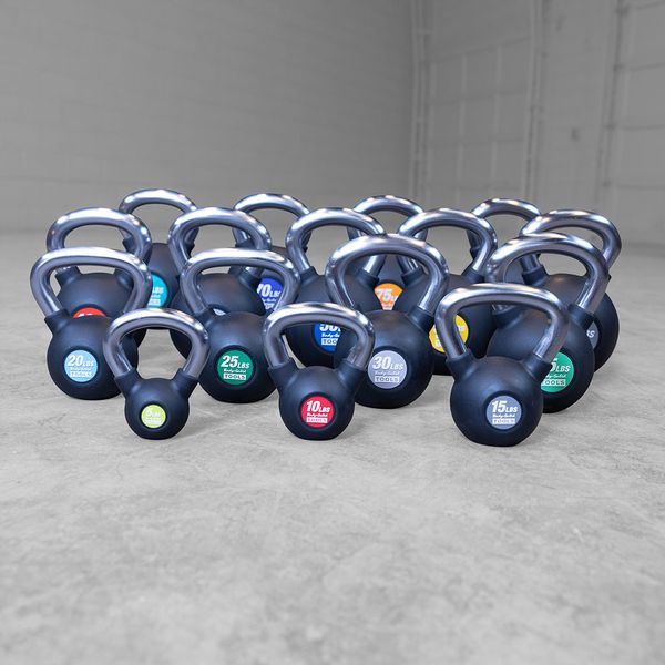 Body Solid Premium Kettlebells Chrome