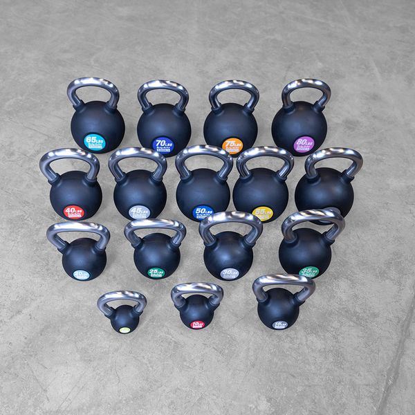Body Solid Premium Kettlebells Chrome