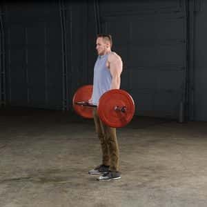 Body-Solid OTB50 Olympic Shrug Bar (Handles 25" apart)