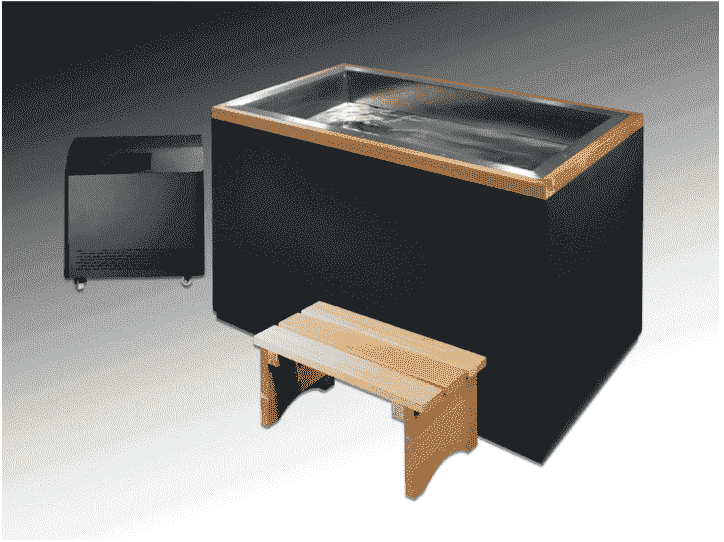 Dynamic Cold Therapy Spa Stainless Steel w/ Chiller (Standard 50")