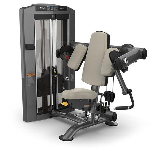 True Palladium Series SPL-0600 Seated Bicep Curl Machine