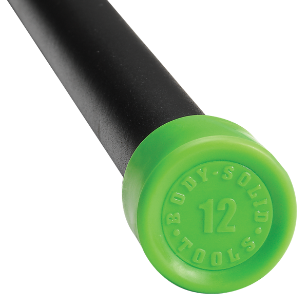 Green Body-Solid Fitness Bar