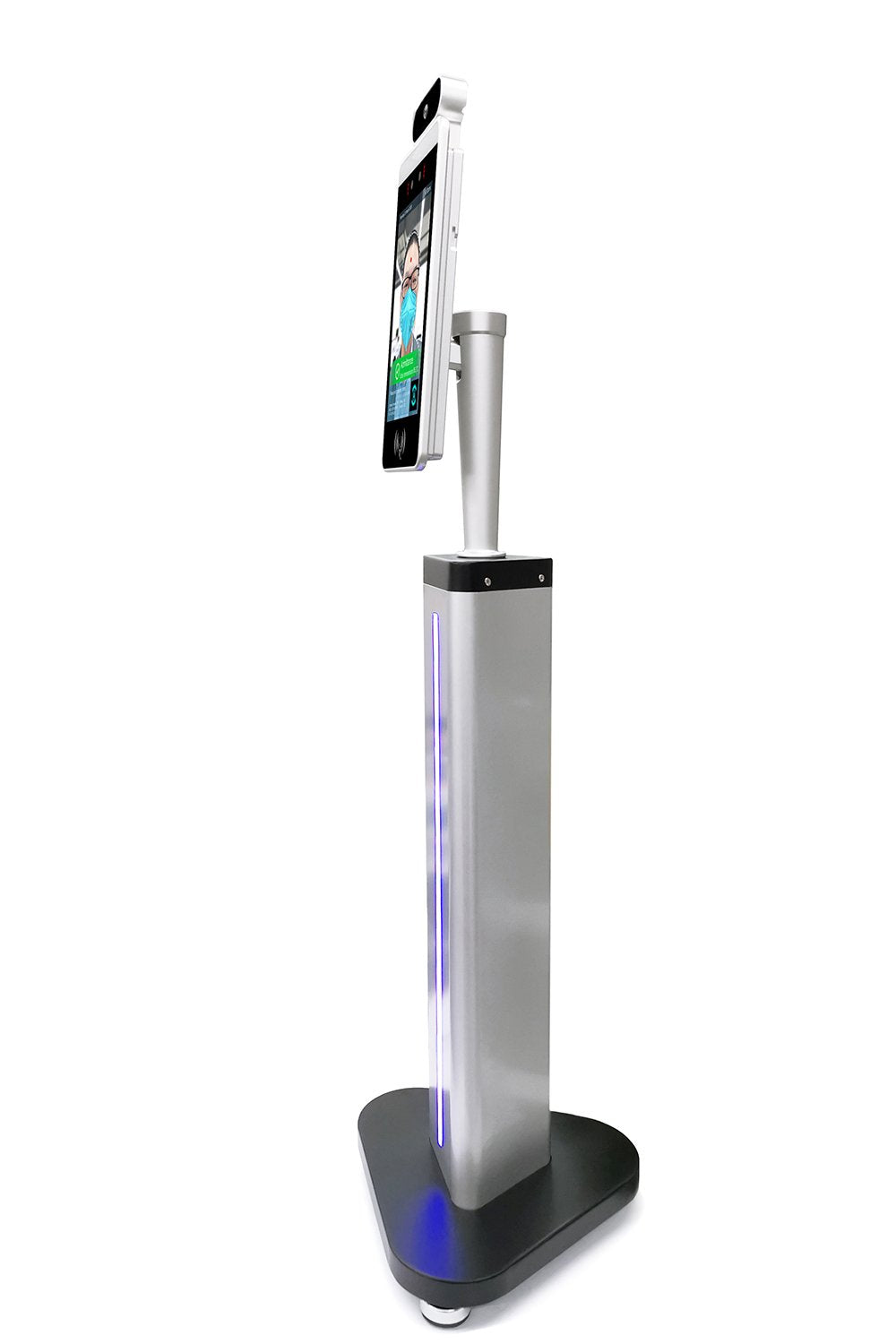 Free Standing Infrared Body Temperature Kiosk Echelon TempCheckIn