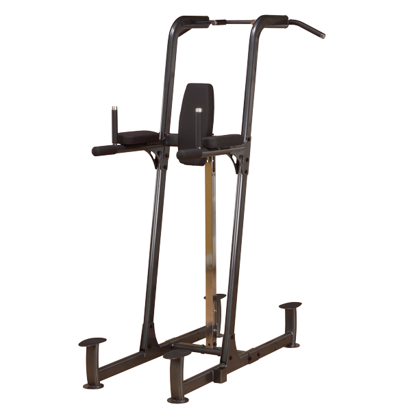 Body Solid FCD Fusion Vertical Knee Raise Dip Pull-Up Station by Body Basics
