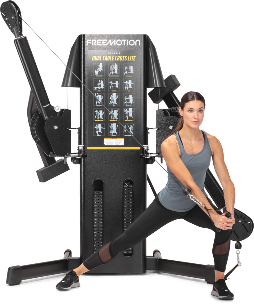 Free Motion Dual Cable Cross Lite Functional Trainer