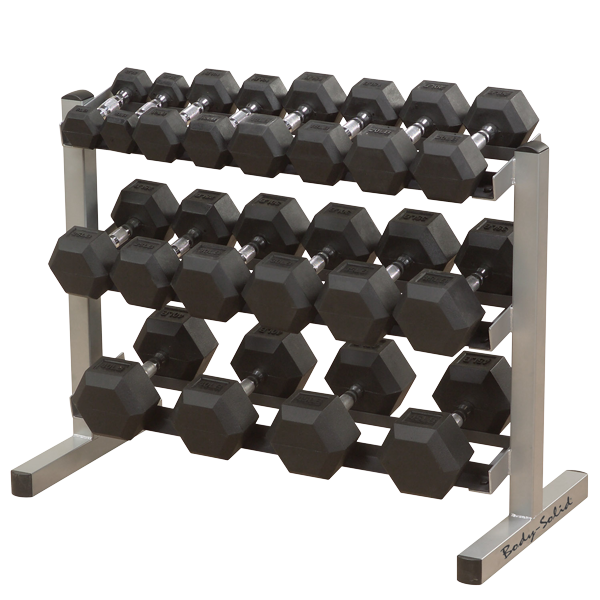 Body-Solid GDR363 40" Wide 3 Tier Dumbbell Rack by Body Basics