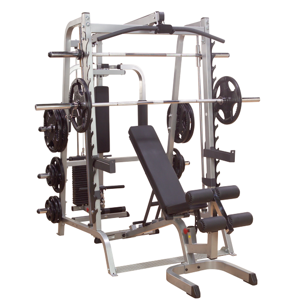 Body Solid GS348QP4 Series 7 Smith Machine Body Basics
