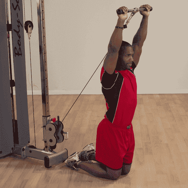 Man And The Body-Solid Revolving Straight Bar