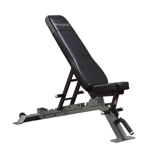 Body Solid SFID325 Pro Clubline Flat Incline Decline Bench by Body Basics