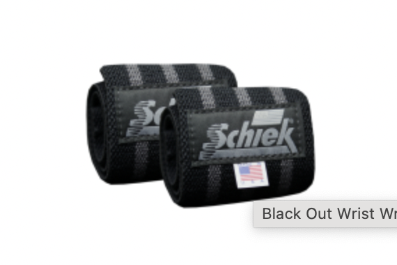 Schiek Heavy Duty Wristwrap