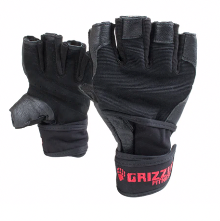 Grizzly Nytro Wrist Wrap Lifting and Training Gloves