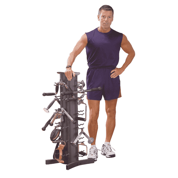 Body-Solid VDRA30 Cable Accessory Storage Rack by Body Basics