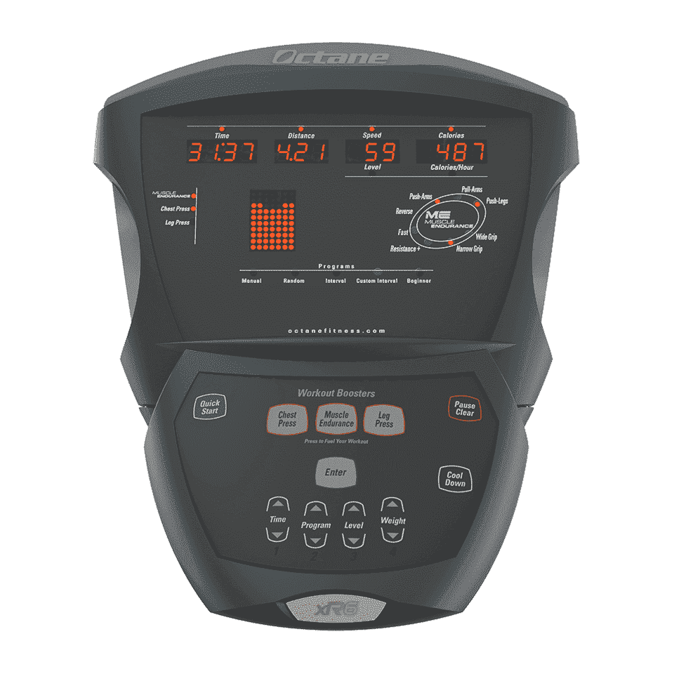 Octane XRide xR6c Recumbent Elliptical Trainer