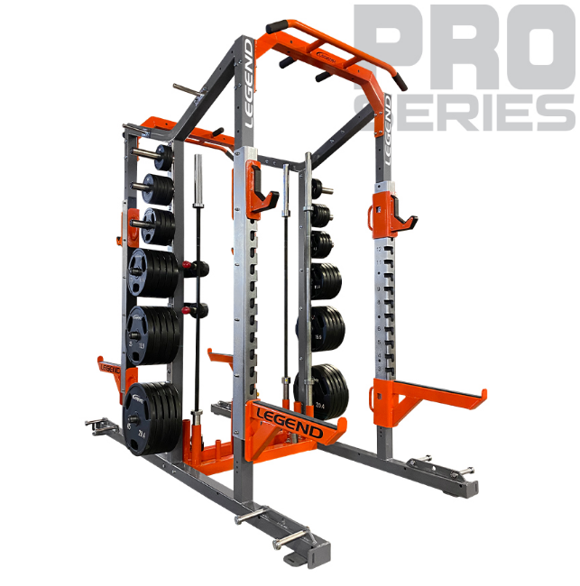Legend Pro Series Double Sided Half Cage Angled View