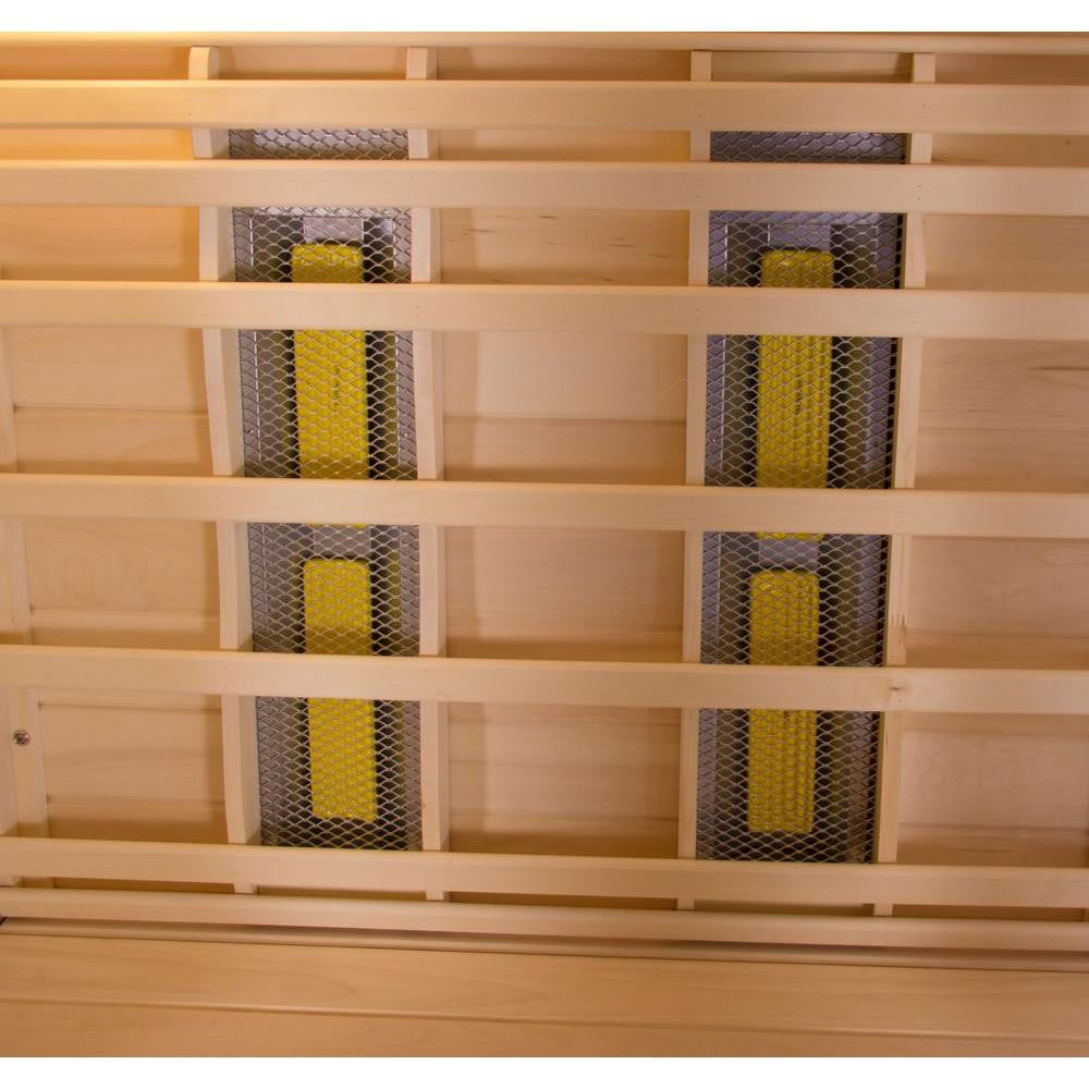 TheraSauna TS8753UF Four Person Straight Bench Infrared Health Sauna