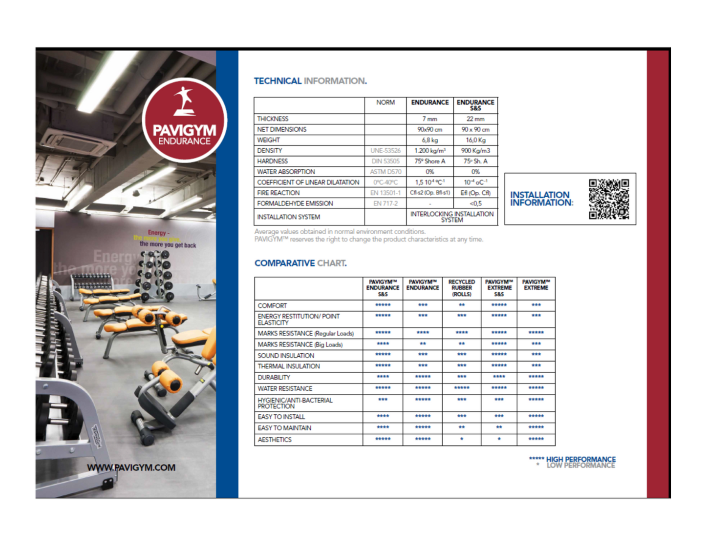 Pavigym Endurance Flooring by Body Basics