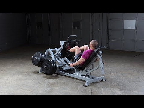 Video of Body Solid Leverage Horizontal Leg Press