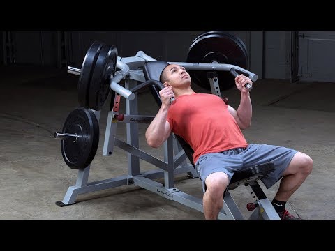 Video Of Body Solid Leverage Incline Press