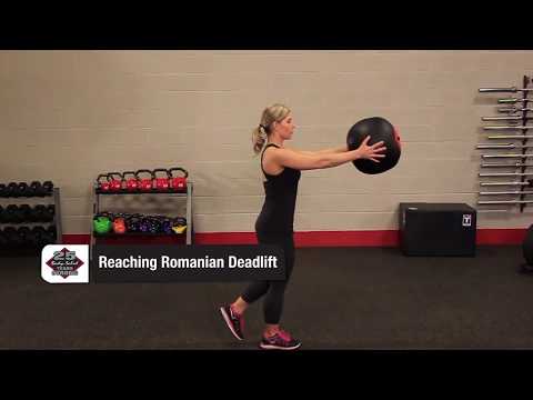 Demonstration of Using the Body Solid Tools Soft Medicine Ball