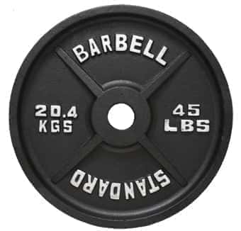 Troy Olympic Plate Blk