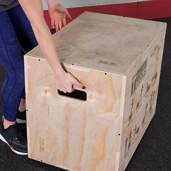 3-in-1 Wooden Plyo Box