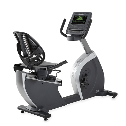FreeMotion r8.9b Recumbent Bike