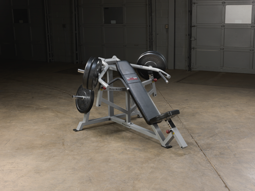 Body Solid Leverage Incline Press in a Gym