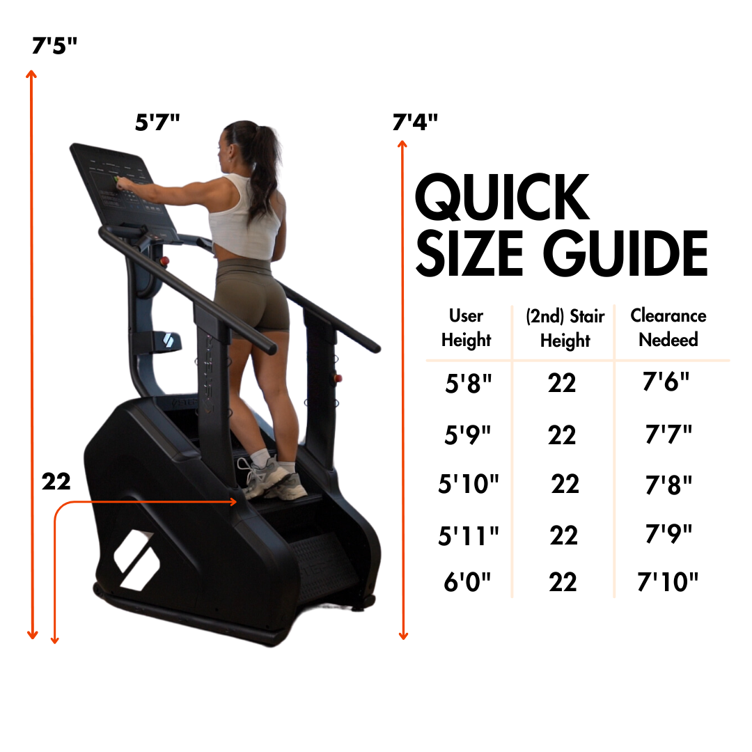 STEPR PRO Plus Stepmill 27" Touchscreen