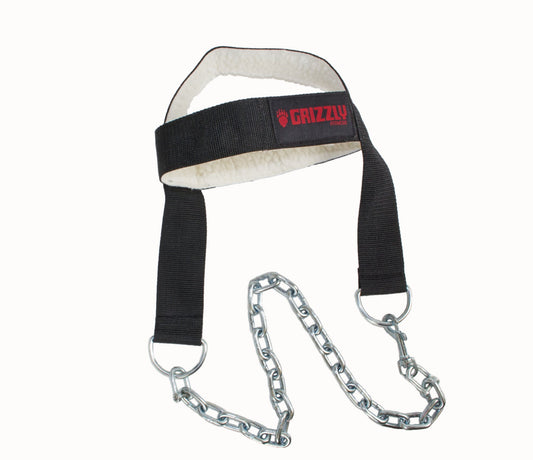 Grizzly Fitness Nylon Weight Training Head Harness