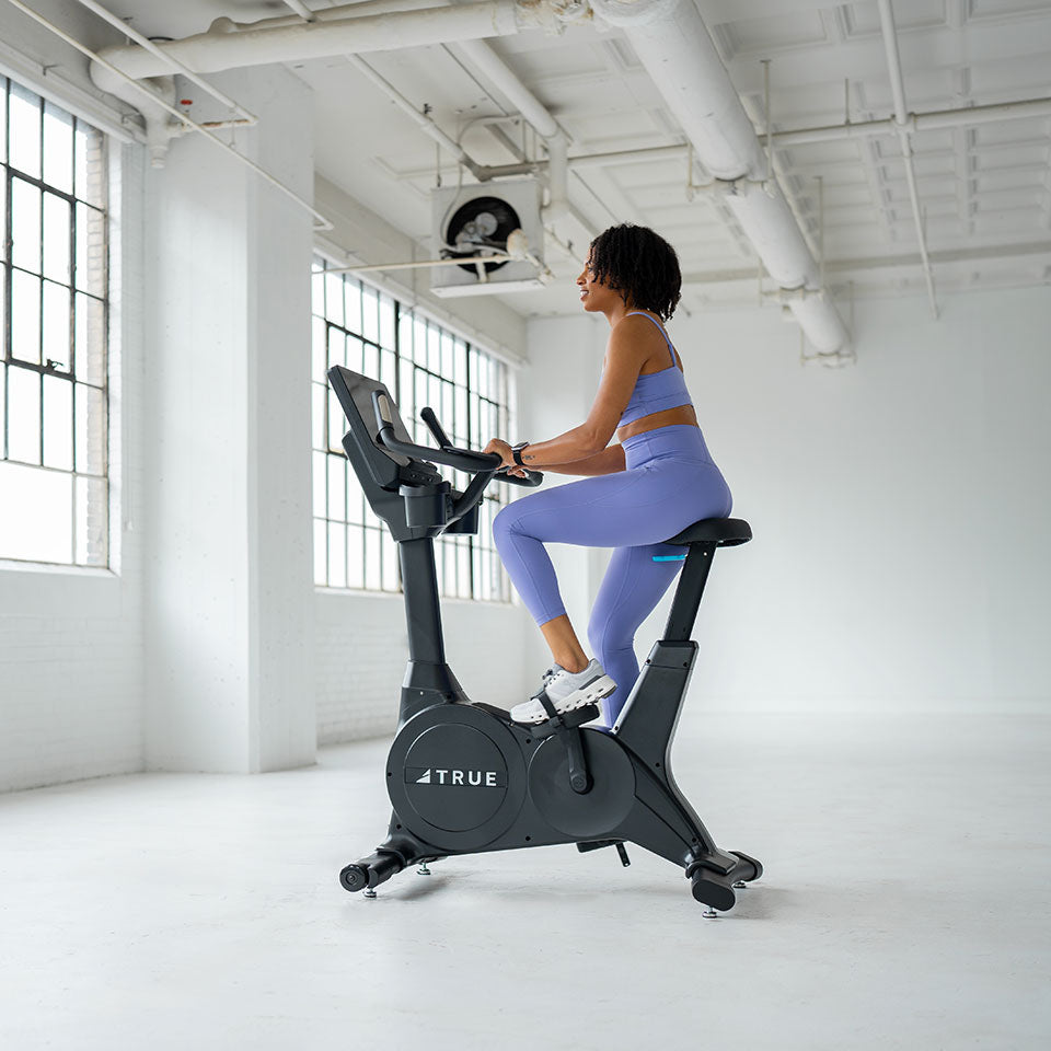 True Fitness Apex Series Upright Bike