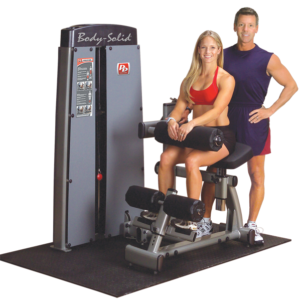 Body-Solid Pro Dual Ab and Back Machine (w/ Weight Stack)
