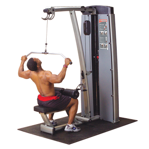 Body-Solid Pro Dual Lat & Mid Row Machine (210lb Weight Stack)