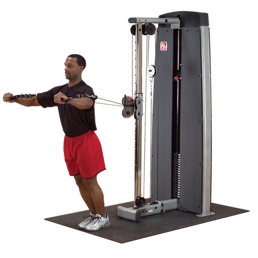 Body-Solid Pro Dual Cable Column Machine (w/ Weight Stack)