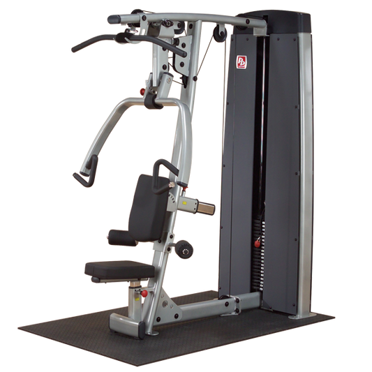 Body-Solid Pro Dual Vertical Press & Lat Machine (210lb Weight Stack)