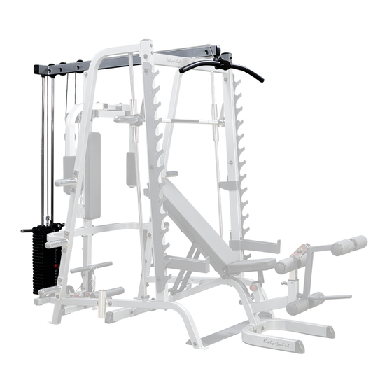 Body-Solid GLA348QS Lat Attachment for Series 7 Smith Machine