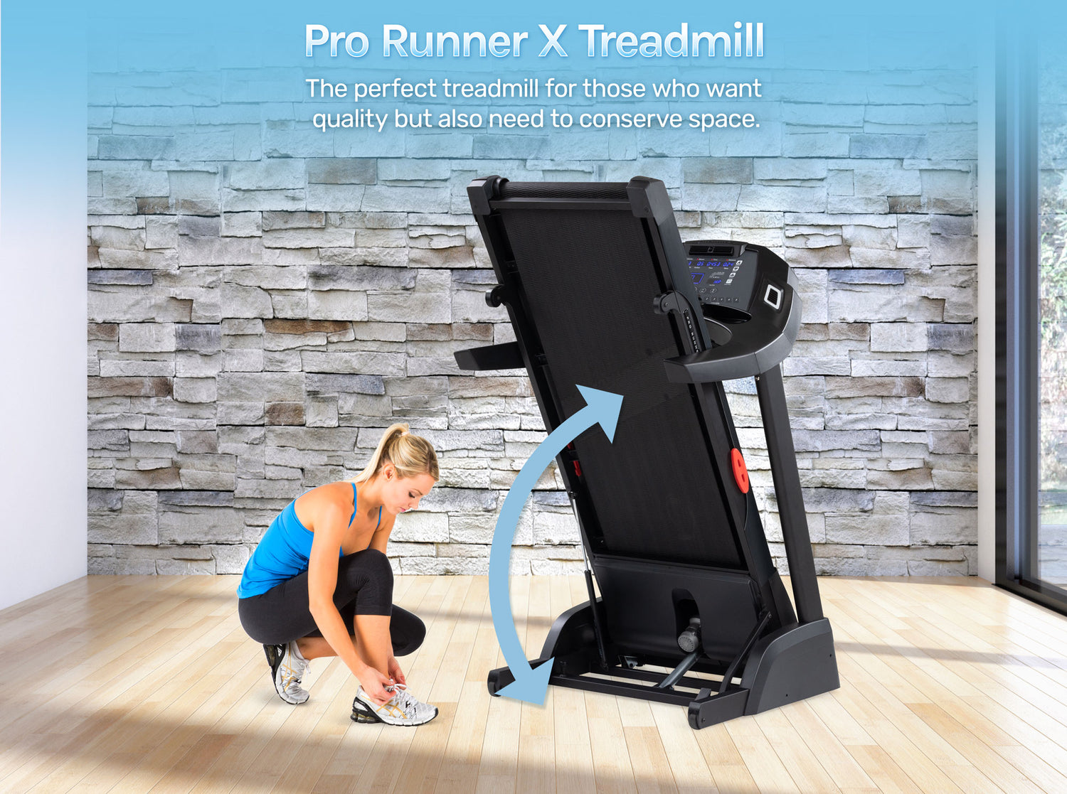 3G Cardio Pro Runner X Treadmill by Body Basics