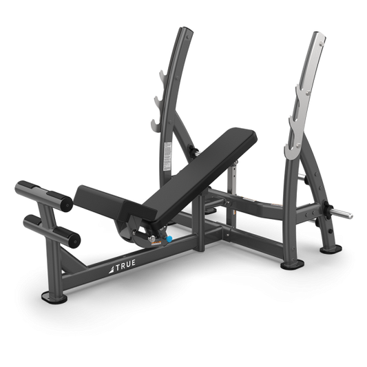 True XFW-8200 3 Way Bench Press with Plate Holders