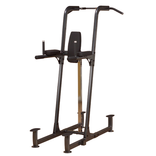 Body Solid FCD Fusion Vertical Knee Raise Dip Pull-Up Station by Body Basics