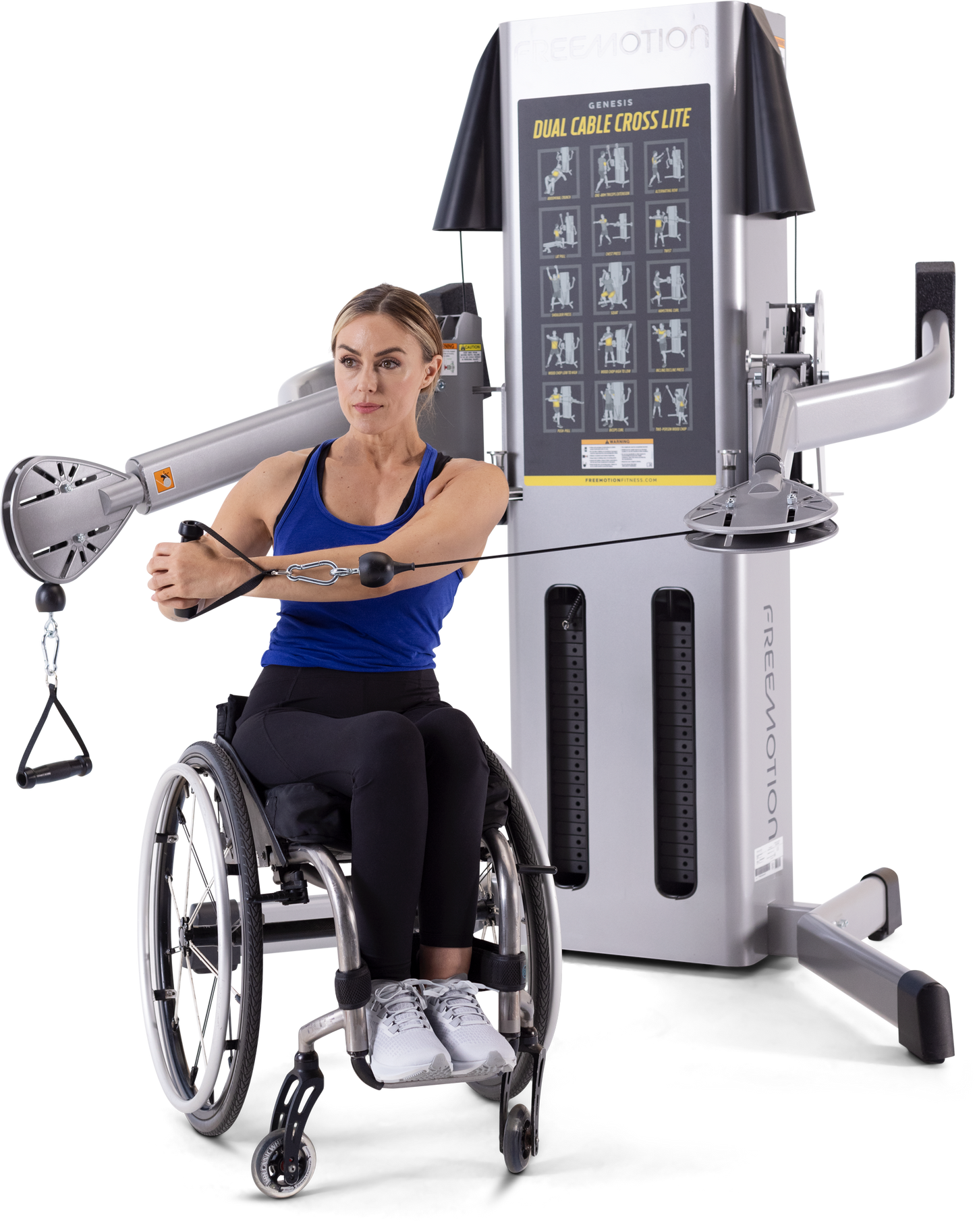 Free Motion Dual Cable Cross Lite Functional Trainer