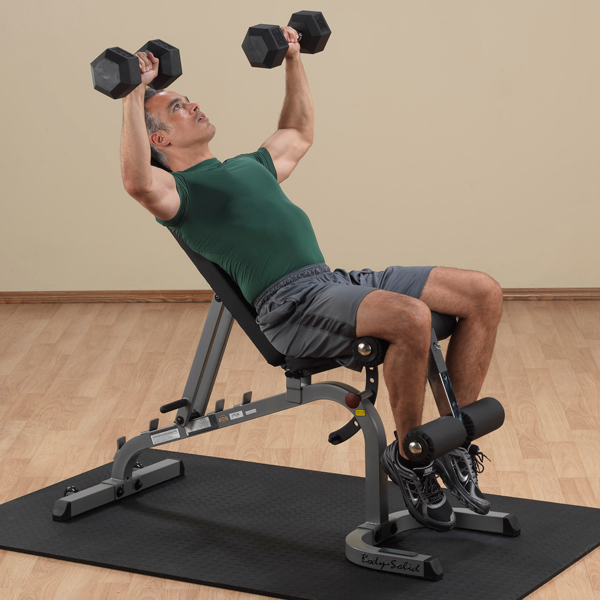 Body Solid GFID31 Flat Incline Decline Bench by Body Basics