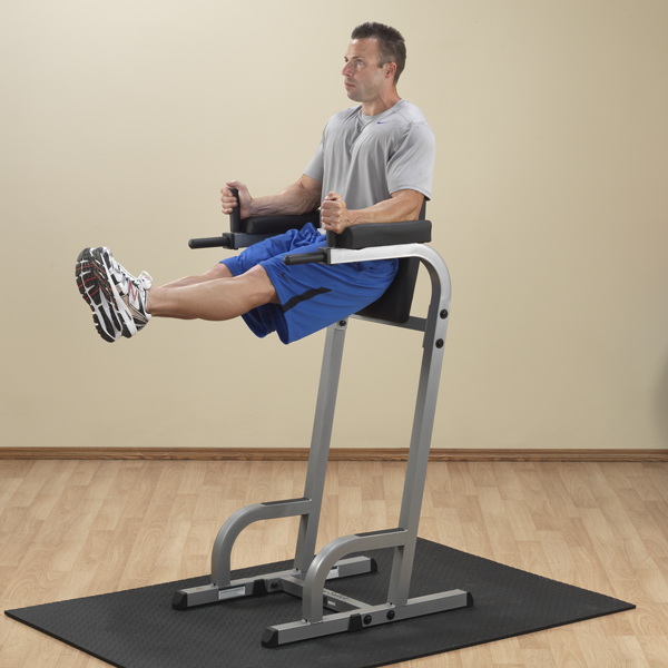 Body Solid GVKR60 Vertical Knee Raise and Dip Machine by Body Basics