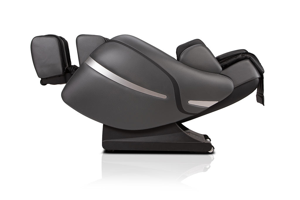 Brio Massage Chair by Positive Posture Black and Silver Chair