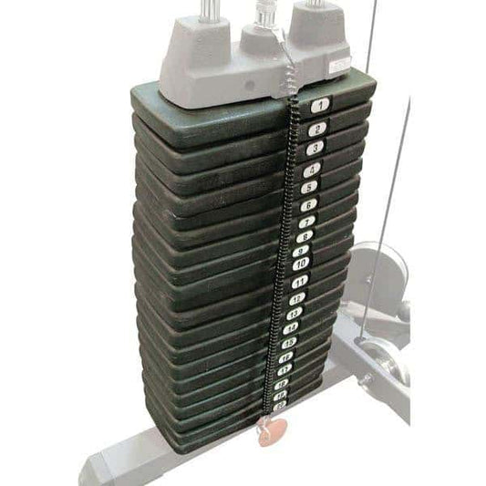Body Solid SP200 200lbs Selectorized Weight Stack by Body Basics