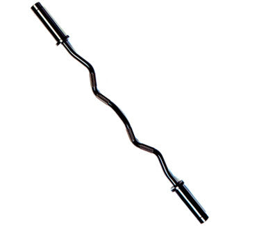 Troy Commercial Olympic Curl Bar 4ft BLK